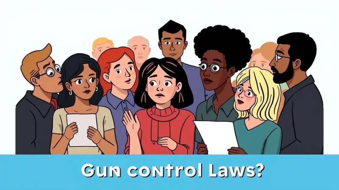 The role of public opinion in shaping gun laws