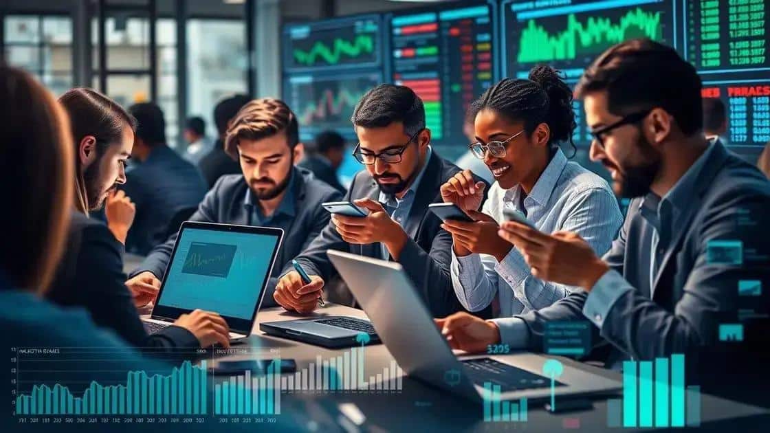 Analyzing trends in investor behavior