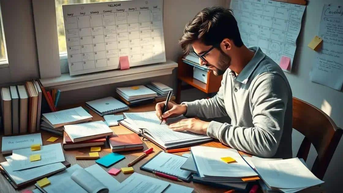 How to use the calendar for planning