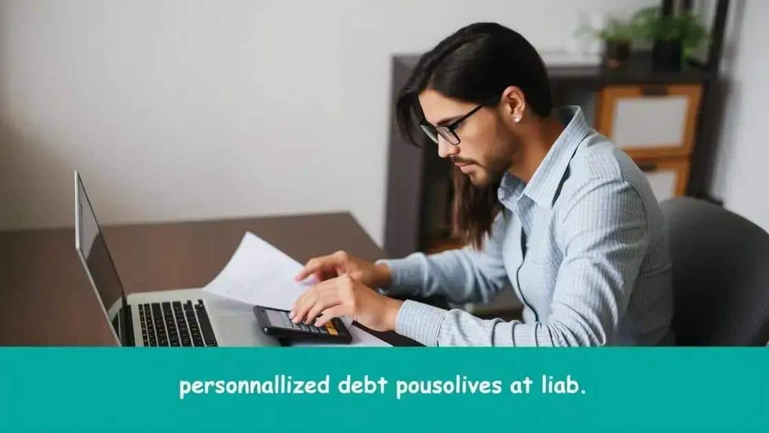 Creating a personalized debt reduction plan