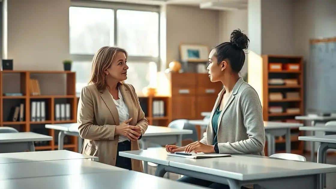 Implementing mentorship programs for new educators