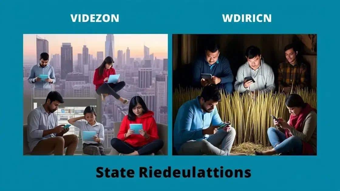 How state regulations affect internet speed and access