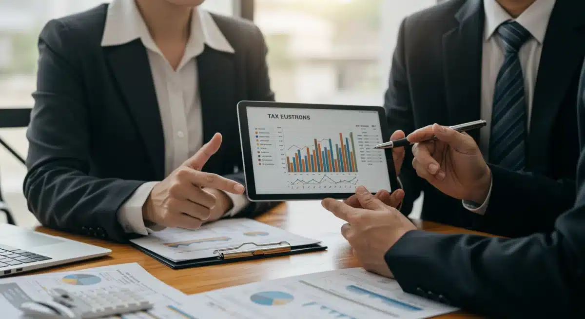 Financial advisor explaining 2026 tax changes to U.S. investors.