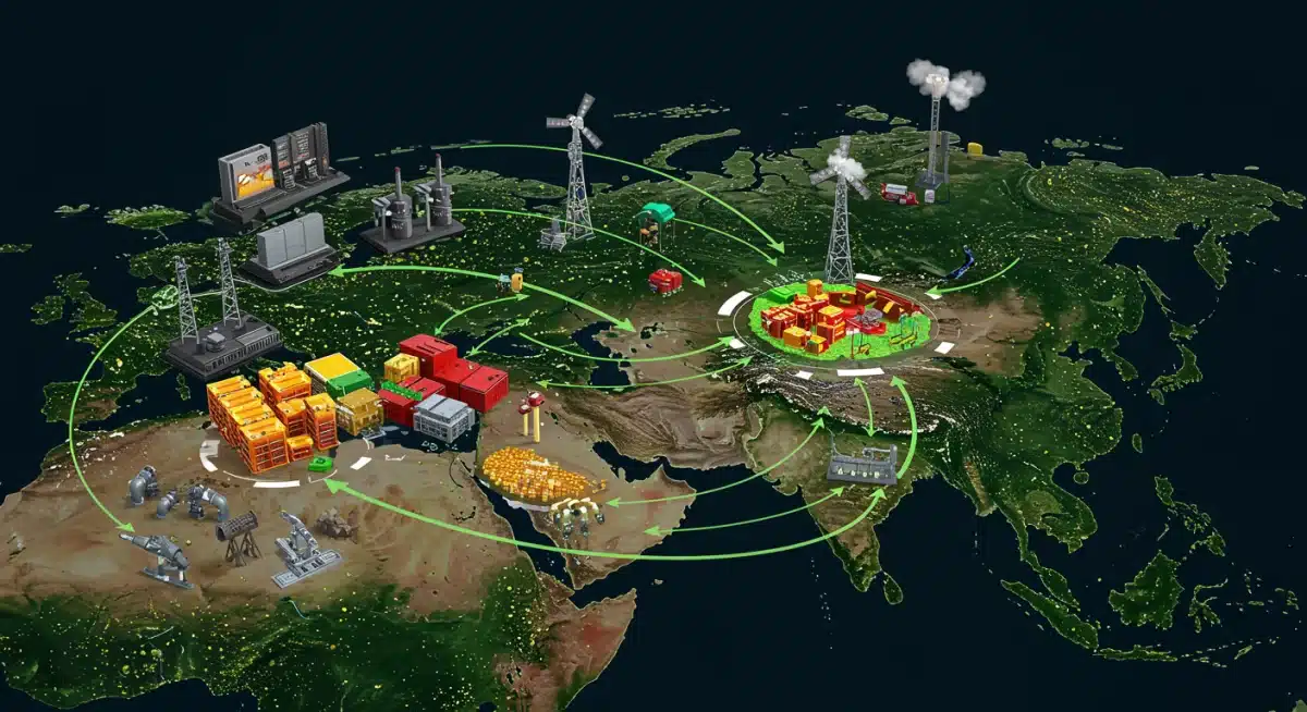 Economic sectors transforming under new climate policies and emissions targets