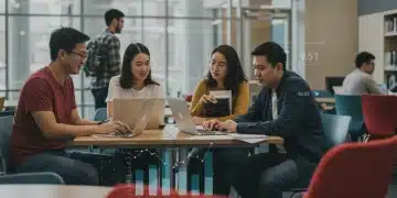 Students discussing federal student aid policy changes in 2026