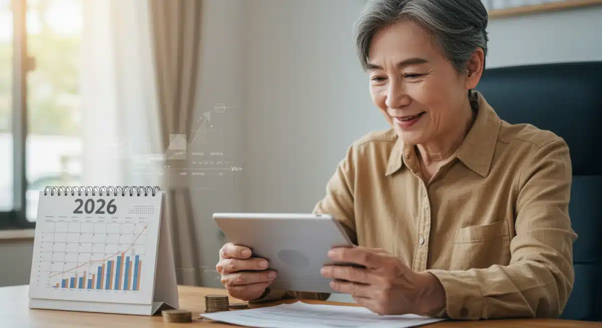 Person confidently planning retirement with IRA documents in 2026