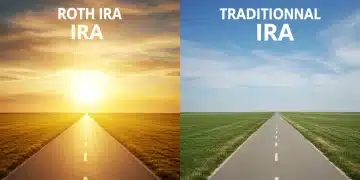 Fork in retirement road Roth IRA Traditional IRA choice