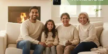 Family enjoying a warm home thanks to 2026 LIHEAP energy assistance.